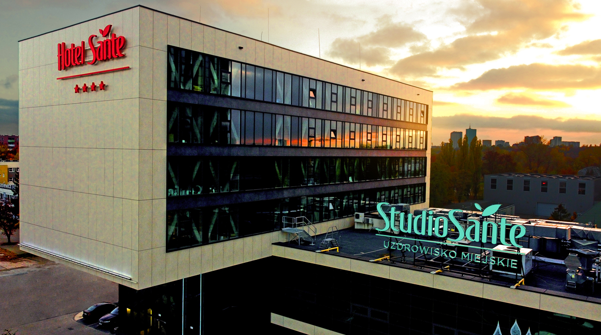 Hotel Sante i Studio Sante w Warszawie hotel spa w Warszawie - Hotel Sante