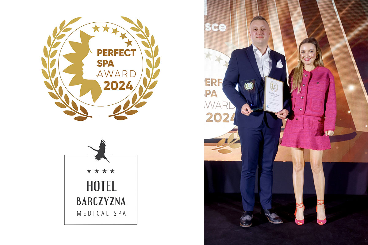 Hotel Barczyzna laureatem konkursu Perfect SPA Awards 2024 w kategorii Najlepszy Hotel Natura & SPA