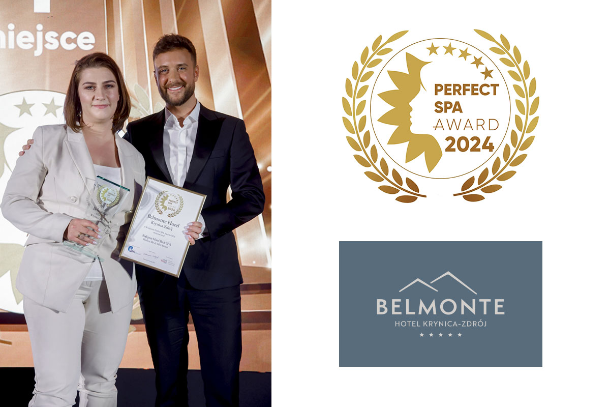 Hotel Belmonte laureatem konkursu Perfect SPA Awards 2024 w kategorii Najlepszy Hotel Ski & SPA