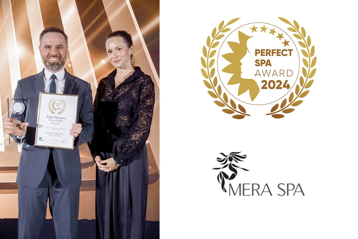 Hotel Sopot Marriott laureatem konkursu Perfect SPA Awards 2024 w kategorii Najlepszy Miejski Hotel SPA