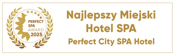 Zwycięzca Perfect SPA Awards 2025 w kategorii Najlepszy City SPA Hotel Perfect SPA Award 2025