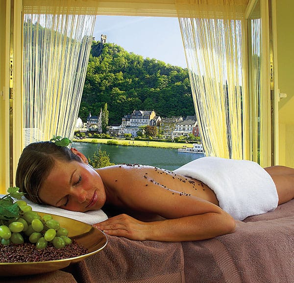 Winoterapia w Jugendstilhotel Bellevue nad niemiecką Mosellą.