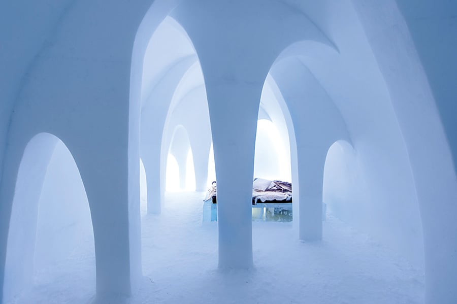Icehotel Jukkasjaroi By Asaf Kliger