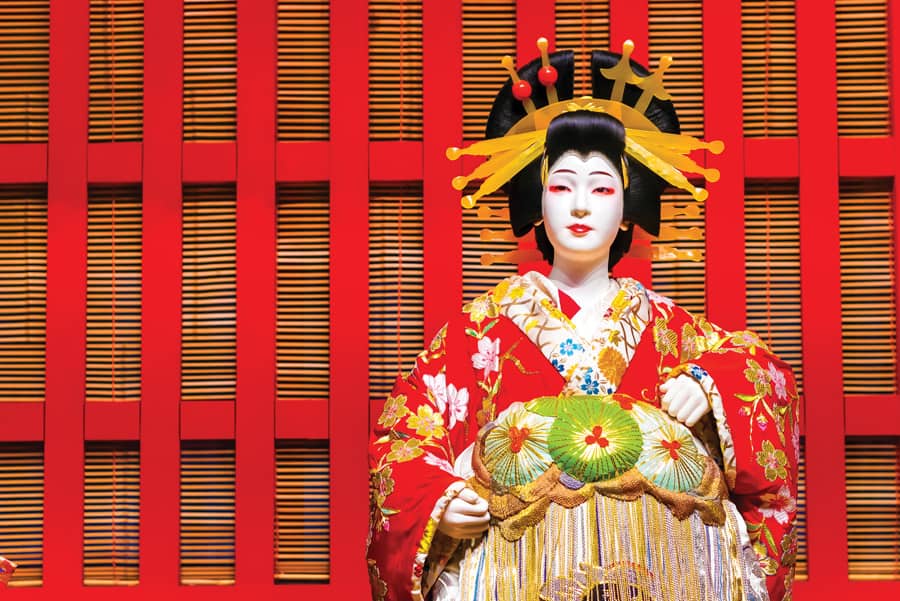 Tokio Ultranowoczesna metropolia Teatr Kabuki