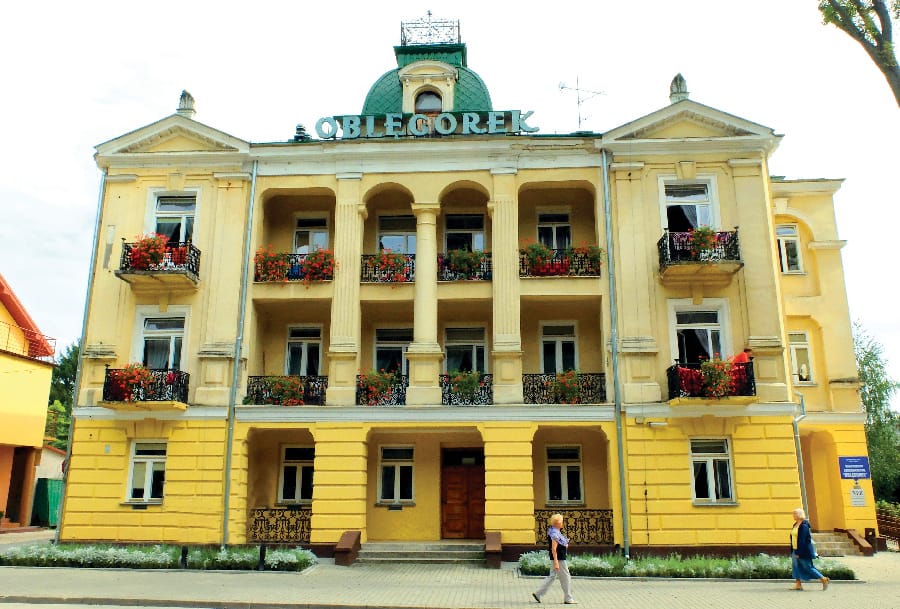 Busko Zdroj sanatorium Oblegorek