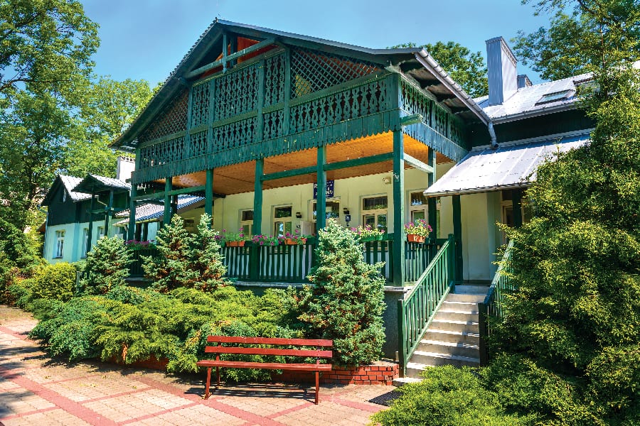 Busko Zdroj sanatorium Zielona willa