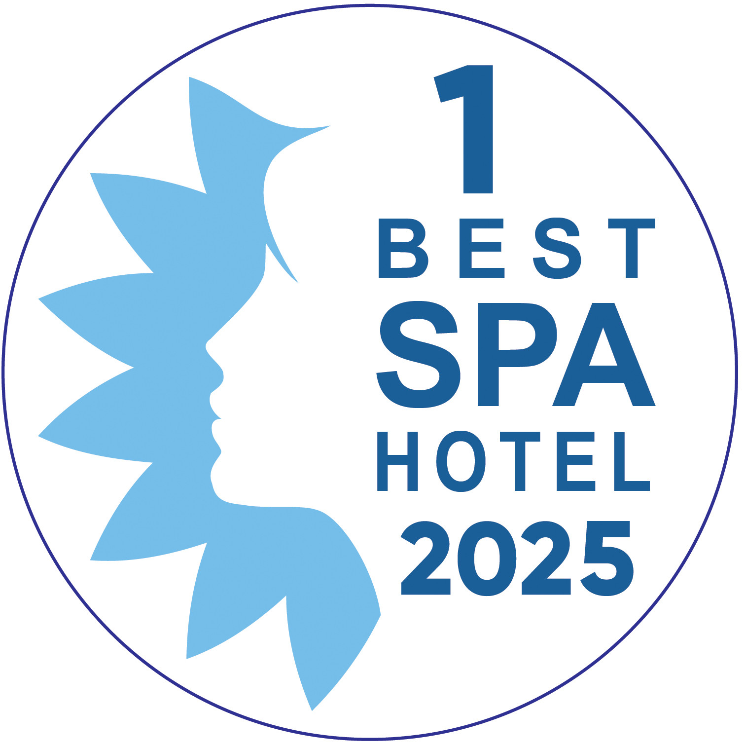  Best SPA Hotel 2025 - logo zwycięzcy rankingu