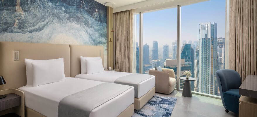 Ciel Dubai Marina pokoj