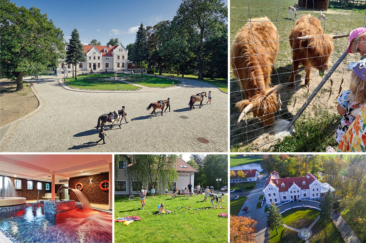 Wakacyjne atrakcje w Pałacu Mortęgi na Mazurach Wakacje w Polsce - Pałac Mortęgi