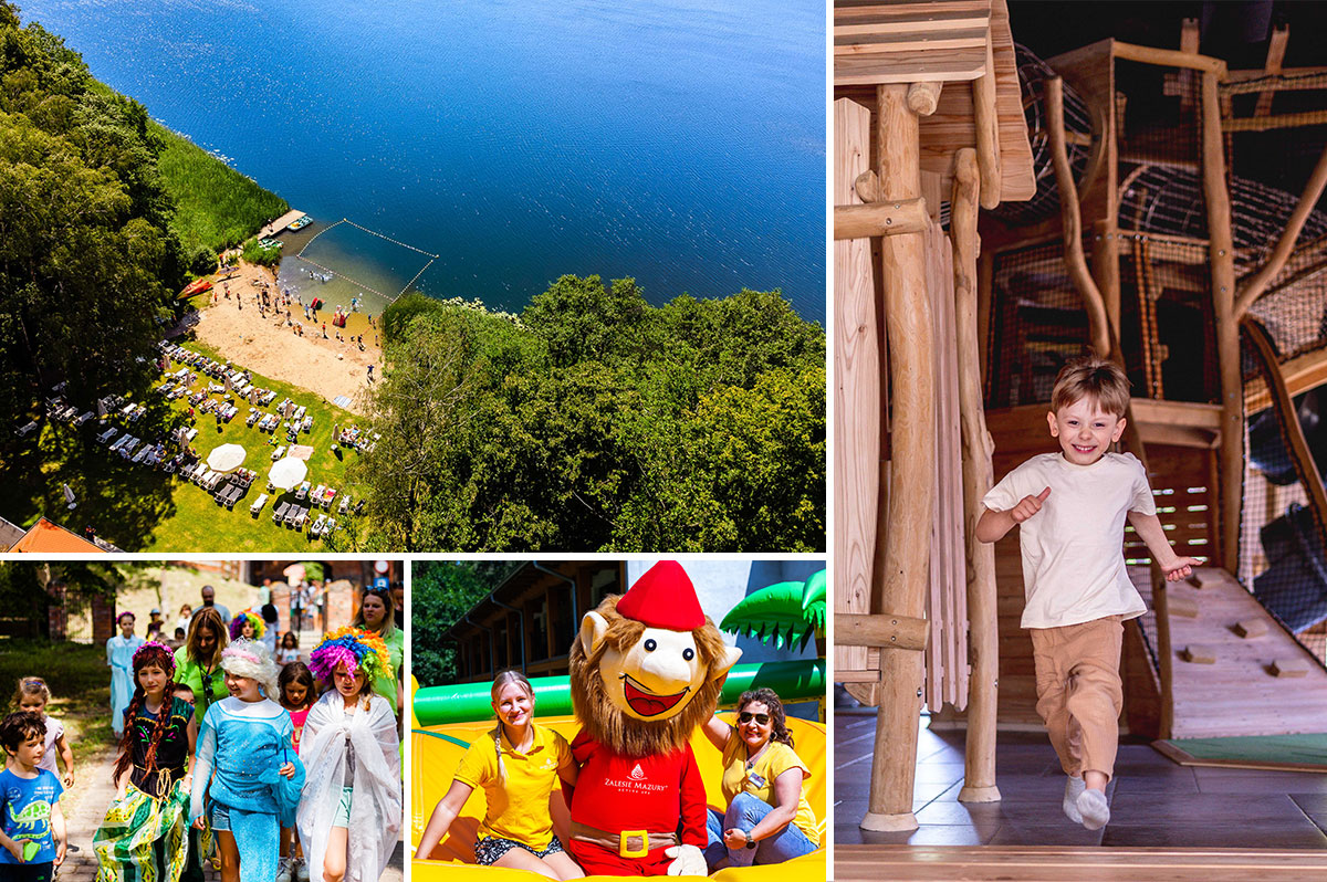 Rodzinne wakacje w Zalesie Mazury Active SPA w Barczewie Wakacje w Polsce - Zalesie Mazury