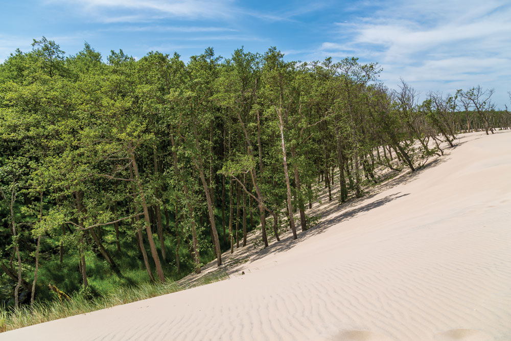 wybrzeze baltyku wydmy slowinski park narodowy